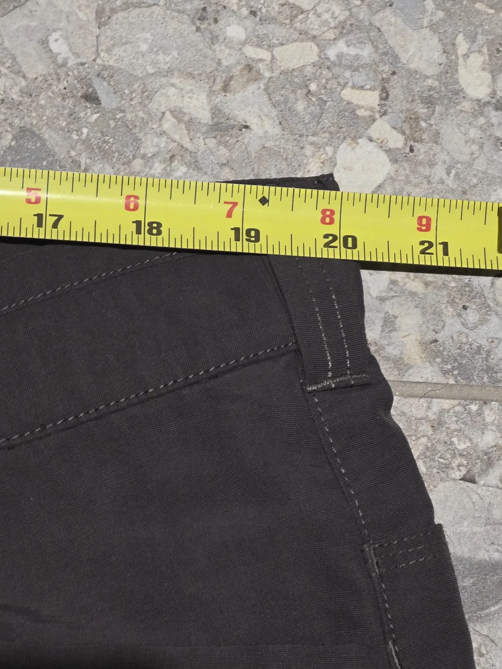 The North Face Men's Zip Off Convertible Men’s Pants Dark Gray Hiking XXL